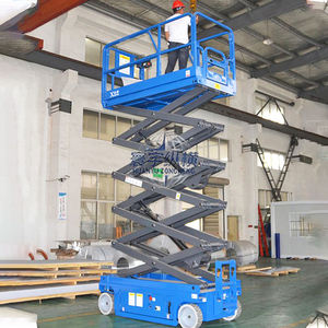 Piattaforma a Forbice 6m 8m 10m 12m 14m 1000kg Certificazione CE ISO Piattaforma a Forbice Elettrica Mobile Semovente - Product Image 4