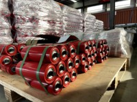 Pièces de système de convoyeur à rouleaux en acier au carbone étanches et à longue durée de vie