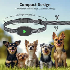Collar de adiestramiento para perros humano sin golpes pitido vibración IPX6 impermeable 2600FT rango de Control remoto collar de adiestramiento para perros - Product Image 5