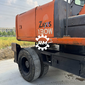 Escavatore a ruote usato ZAXIS130W macchinari usati di alta qualità prezzo reale escavatore a ruote usato Hitachi ZX130W ZX145W ZX170W ZX180W - Product Image 6
