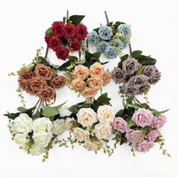 Fleur de pivoine artificielle en soie hautement réaliste - Décoration artisanale parfumée pour la maison, idéale pour la Saint-Valentin et la décoration intérieure