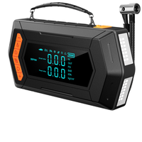 Démarreur portable 12V 6000A 29800mAh pour voitures et camions avec compresseur d'air et souffleur, batterie anti-étincelles, fabricant OEM