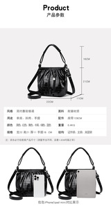 กระเป๋าสะพายข้างขนาดเล็กสำหรับผู้หญิง กระเป๋าถือแบบสะพายข้าง กระเป๋าใส่โทรศัพท์มือถือขนาดเล็ก กระเป๋าสะพายไหล่ - Product Image 3