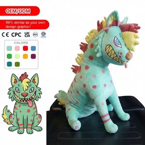 Fabricante de Juguetes de Peluche Personalizados con MOQ Bajo, Juguetes de Animales de Peluche, Peluche de Monstruo, Peluche de Anime Chibi, Peluche Suave de Algodón para Cumpleaños - Product Image 1