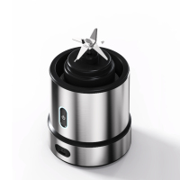 Oplaadbare draagbare USB-sapcentrifuge, fruitmixer, glazen beker, ijsvergruizerfunctie, aangepast logo voor dagelijks sap maken op kantoor