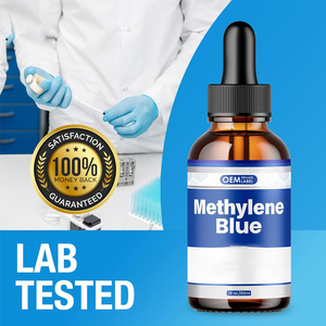 Biocchn 60Ml Thuần Chay Màu Xanh của Tôi Giọt Bổ Sung Năng Lượng Não Sức Khỏe Hỗ Trợ Methylen Chất Lỏng Màu Xanh Bổ Sung Cho Nam Giới Và Phụ Nữ - Product Image 3