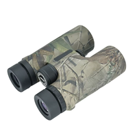 Nouvelle Jumelle d'Observation des Oiseaux 10x42 BAK4 Étanche Quotidienne avec Mise au Point Centrale, Revêtement de Lentille FMC, Haute Clarté, Camouflage Vert