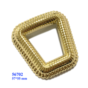 Accesorios para Zapatos en Oferta, Hebillas para Sandalias <span class=keywords><strong>de</strong></span> Aleación <span class=keywords><strong>de</strong></span> Zinc en Color Oro Claro - Product Image 2