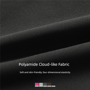 Completo Sportivo da Donna Taglie Forti a Vita Alta, Set da Palestra 2 Pezzi con Maniche a Tre Quarti, Abbigliamento Fitness Tinta Unita - Product Image 4