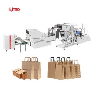 RZFD-330F Energy-saving bag making technology square bottom Flat Handle machine for making carrier bags