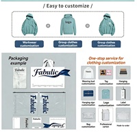 Supplier Grosir Sweatshirt Pria Ukuran Besar Model Drop Shoulder Bahan Fleece Katun Tebal dengan Logo Kustom OEM ODM