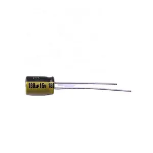 Алюминиевые электролитические конденсаторы 180uF 20% 16 В LKMC0901C181MF plug-in d6.3xl9 мм mlcc пленочный конденсатор