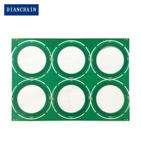 Grande étiquette ronde RFID passif à longue portée, 13.56MHz, lot de 50 pièces, PCB, NFC, industriel