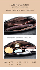 Bolsos de Mano Personalizados al por Mayor, Bolsos de Hombro de Diseño, Bolsos de Lujo de Cuero PU para Mujer - Product Image 4