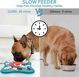 Jouets d'enrichissement pour <span class=keywords><strong>chiens</strong></span> avec distributeur de friandises, entraînement IQ, stimulation cérébrale, jouets interactifs stimulants pour chiots, chats et <span class=keywords><strong>chiens</strong></span> - Product Image 2
