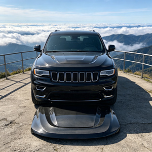 ฝากระโปรงเครื่องยนต์คาร์บอนไฟเบอร์ สำหรับรถ SUV ออฟโรดขนาดใหญ่ อะไหล่แต่งน้ำหนักเบา ทนทาน ติดตั้งได้โดยตรง - Product Image 1