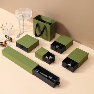 กล่องของขวัญเครื่องประดับแบบลิ้นชักสำหรับขายส่ง สร้อยคอ จี้ ต่างหู แหวน กำไลข้อมือ - Product Image 2