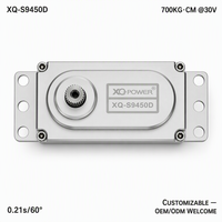 2026 New Arrival Industrial Servo 700kg High Torque Brushless Servo Motor Waterproof Aluminium Case 30V Robotic Arm