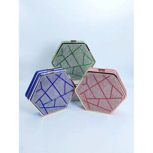 حقائب يد نسائية مرصعة بالكريستال للزفاف والحفلات الرسمية - Product Image 2