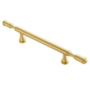 Ensemble de poignées et boutons de meubles en laiton, poignées de placard traditionnelles en forme de barre pour tiroirs de cuisine et salle de bain, quincaillerie durable - Product Image 5