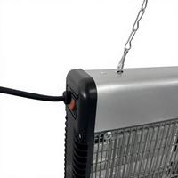 Piège à insectes électrique Guard Zapper en alliage d'aluminium JB20E 2*6L avec revêtement en poudre et lumière LED UV pour le contrôle des insectes