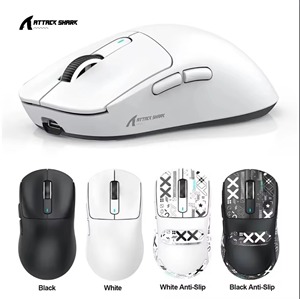 Ratón Inalámbrico para Juegos Attack Shark X11, Ergonómico, 6 Botones, Óptico, DPI Ajustable, para Oficina, Hogar, Portátil y PC - Product Image 1