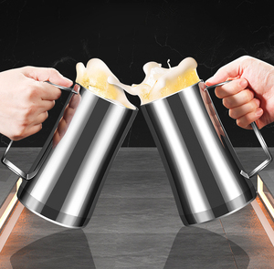 Vaso de Cerveza de Gran Capacidad de Acero Inoxidable 304 Syh246 al por Mayor, Vaso Térmico Engrosado para Agua y Vino de Uso Doméstico - Product Image 4