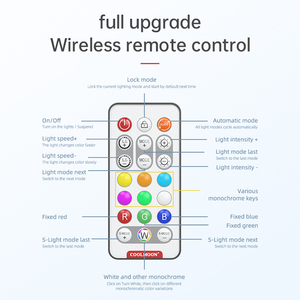 คอนโทรลเลอร์ <span class=keywords><strong>COOLMOON</strong></span> SK1 ARGB 5V 3 พิน สำหรับพาวเวอร์ซัพพลาย รีโมทคอนโทรลไร้สายขนาดเล็ก ฮับควบคุมพัดลมเคสพีซี มีสินค้าในสต็อก - Product Image 5