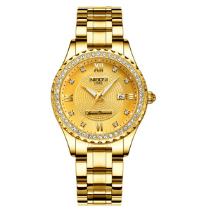Reloj de Lujo para Mujer, Estilo Casual y de Negocios, con Incrustaciones de Diamantes, Correa de Acero Inoxidable Luminosa, Cuarzo de Alta Gama, Venta al Por Mayor - Product Image 5