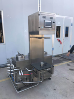Llenadora de barriles de cerveza eléctrica semiautomática de alta velocidad con un cabezal, motor y PLC, para barriles de cerveza de 200 ml, 10 L-50 L, apta para uso alimentario.