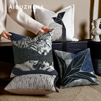 AIBUZHIJIA Original Design Chinesische Bestickte Luxus-Kissenbezüge Zierkissenhüllen Dekorative Kissenbezüge