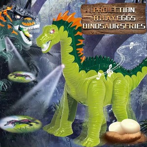 Figuras de Animales de Simulación, <span class=keywords><strong>Robot</strong></span> <span class=keywords><strong>Dinosaurio</strong></span> Caminante, Juguete de <span class=keywords><strong>Dinosaurio</strong></span> Eléctrico con Proyección, Luz y Sonido - Product Image 4