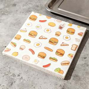 Hamburger <b>Paper</b> Wax <b>Paper</b> Greaseproof Food Grade Custom Logo Sandwich <b>Paper</b> Baking Kitchen Chicken <b>Roll</b> - Product Image 1
