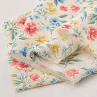 Tissu imprimé en viscose tissé personnalisé en usine en gros 100% tissu en rayonne 30S * 30S 110gsm pour tissu en rayonne filé pour robe
