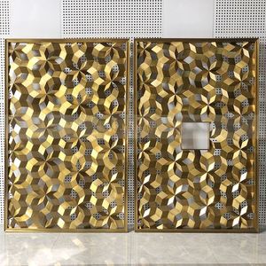 ANN983 Stainless Steel 304 <b>Screen</b> Partition Metal Room Divider Hotel Lobby <b>Decoration</b> Project - Product Image 3