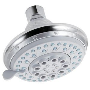 Cabezal de Ducha de 5 Jets, 100 mm de Diámetro, Acabado Cromado, para Baño - Product Image 1