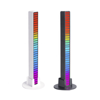 Lumières de rythme musical à LED, dc 5v, Rechargeable, 32 bits, rvb, commande vocale, Offre Spéciale