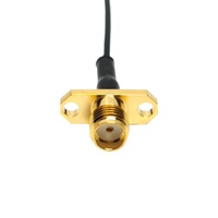 Câble Pigtail SMA Femelle à 2 Trous pour U.FL (UFL) de Type Usine, Câble de Raccordement d'Antenne Mini MicroCoax RF 1.13mm / 1.37mm