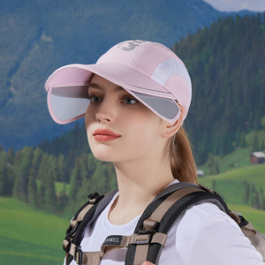 Cappello Estivo Protettivo da Sole per Donne, Ciclismo all'Aperto, Tesa Larga Espandibile, Asciugatura Rapida, Impermeabile, Traspirante, Berretto da Baseball - Product Image 6