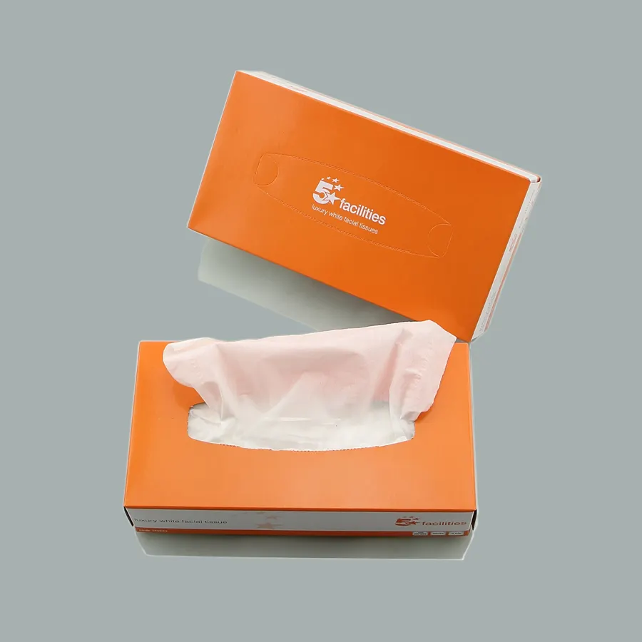 Box Tissue Family Size Box Tissue Facial Tissue Wholesale Silk Soft Tissue Food Contact Quality