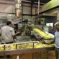 Ligne de production automatique de frites, machine à flocons d'oignon et de pommes de terre, machines à fabriquer des chips de pommes de terre