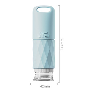 Nuevo Set de Viaje con Dispensador de Silicona Ecológico, Envase 4 en 1 a Prueba de Fugas para Cosméticos, Cuidado del Cabello y de la Piel - Product Image 6