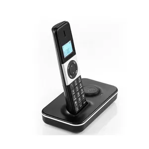 DECT合规便携式手机座机无绳电话，用于接待处卧室办公室2.4ghz电话