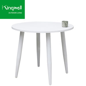 Meubles de jardin pour <span class=keywords><strong>terrasse</strong></span>, balcon, restaurant en plein air, table à café portable en aluminium et ensembles de chaises en corde - Product Image 6