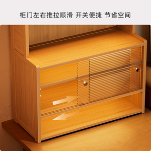 Mueble de Comedor, Mueble de Almacenamiento de Madera, Aparador de Cocina de 900 mm de Alto, para Cafetería o Bar - Product Image 4