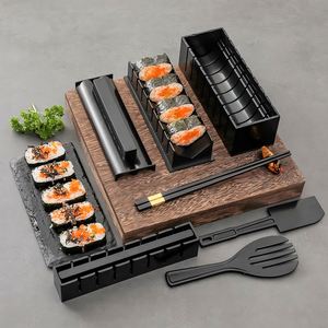 Kit de fabrication de sushi professionnel écologique pour débutants, 10 pièces - Product Image 5