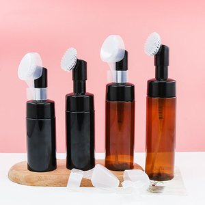 Emballage cosmétique vide personnalisé de 40 ml, 50 ml, 60 ml, 80 ml pour distributeur de mousse en plastique PET noir, pompe à savon, nettoyant, sérum pour le soin de la peau - Product Image 2