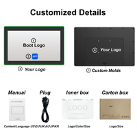WA1589T Écran tactile intelligent professionnel Android 14 RK3576S de 15,6 pouces avec indicateur d'état LED pour l'interaction client