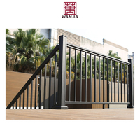 Modernes Design Balkon Outdoor Aluminium Treppen Handlauf Aluminium Balustraden Handläufe