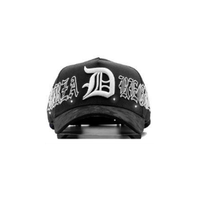Casquette de baseball sur mesure 100% coton - Vert forêt, 5 panneaux, réglable, unisexe, sportive, élégante, de luxe